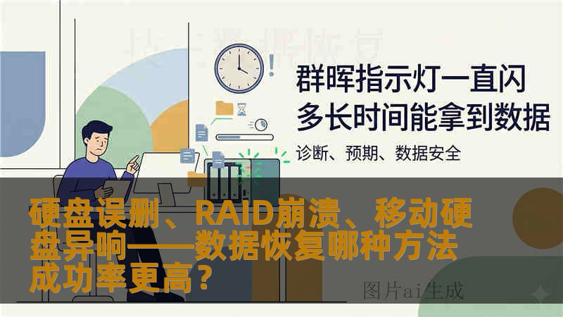 硬盘误删、RAID崩溃、移动硬盘异响——数据恢复哪种方法成功率更高? 硬盘误删、RAID崩溃、移动硬盘异响——数据恢复哪种方法成功率更高?