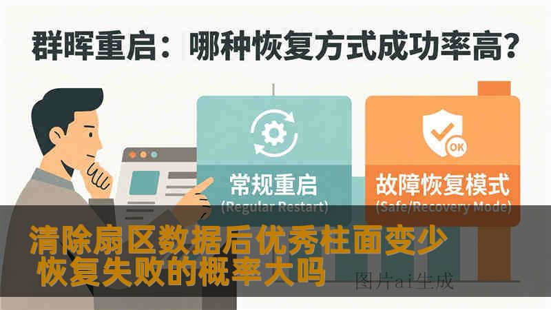 清除扇区数据后优秀柱面变少 恢复失败的概率大吗