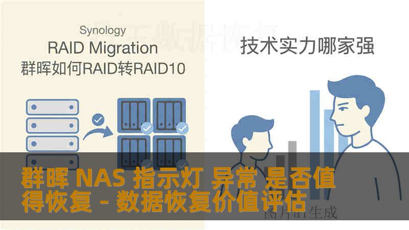 群晖 NAS 指示灯 异常 是否值得恢复 - 数据恢复价值评估 群晖 NAS 指示灯 异常 是否值得恢复 - 数据恢复价值评估