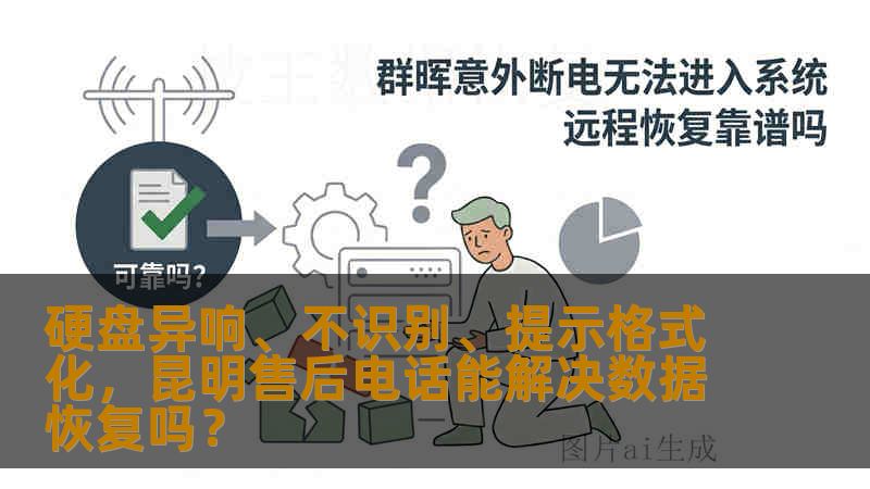 硬盘异响、不识别、提示格式化,昆明售后电话能解决数据恢复吗? 硬盘异响、不识别、提示格式化,昆明售后电话能解决数据恢复吗?