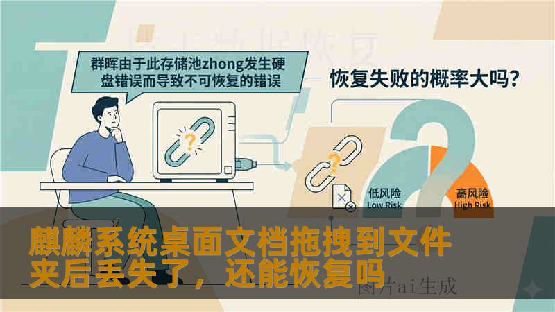 麒麟系统桌面文档拖拽到文件夹后丢失了,还能恢复吗 麒麟系统桌面文档拖拽到文件夹后丢失了,还能恢复吗