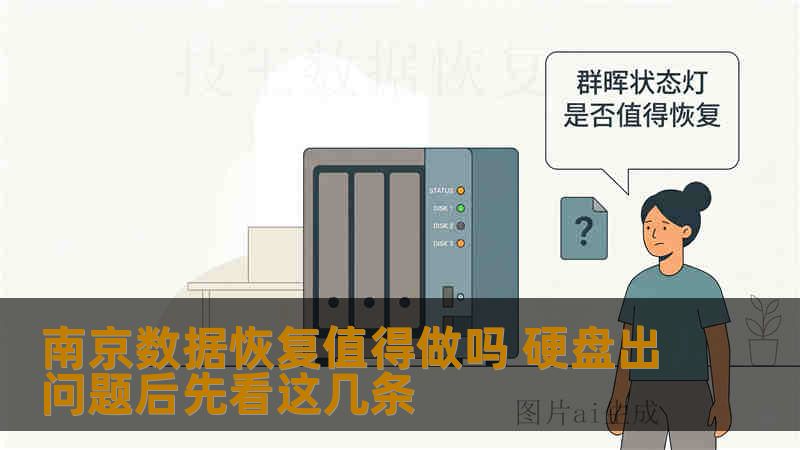南京数据恢复值得做吗 硬盘出问题后先看这几条