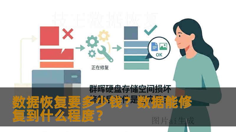 数据恢复要多少钱？数据能修复到什么程度？