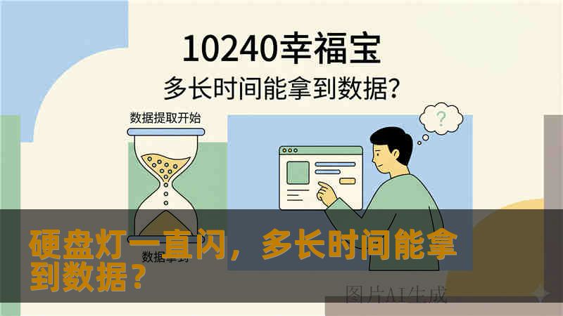 硬盘灯一直闪,多长时间能拿到数据? 硬盘灯一直闪,多长时间能拿到数据?