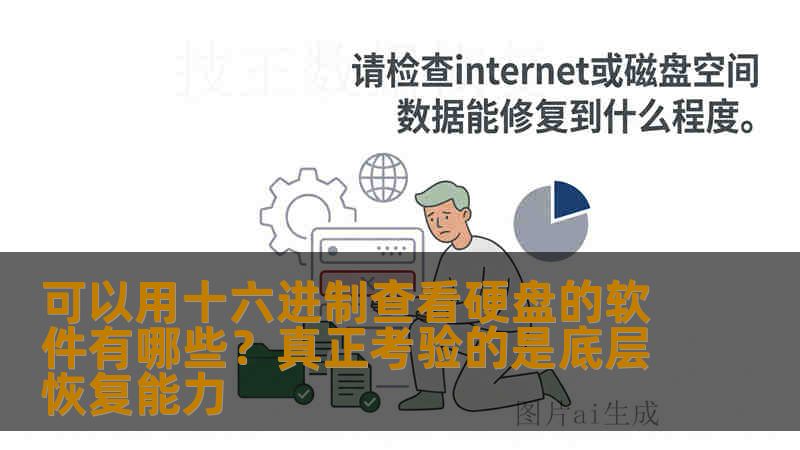 可以用十六进制查看硬盘的软件有哪些？真正考验的是底层恢复能力