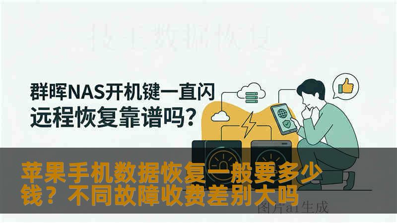 苹果手机数据恢复一般要多少钱？不同故障收费差别大吗