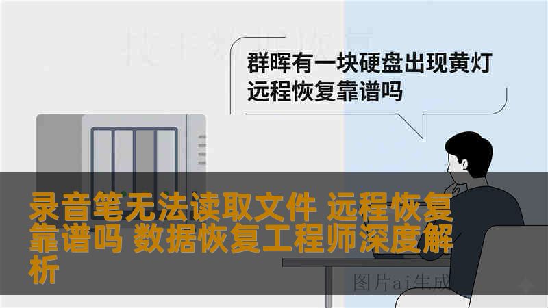 录音笔无法读取文件 远程恢复靠谱吗 数据恢复工程师深度解析