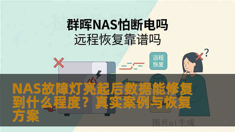 NAS故障灯亮起后数据能修复到什么程度？真实案例与恢复方案