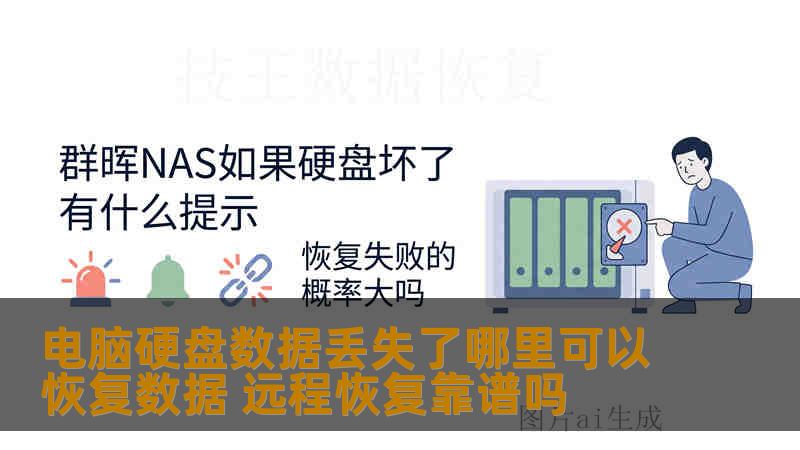 电脑硬盘数据丢失了哪里可以恢复数据 远程恢复靠谱吗