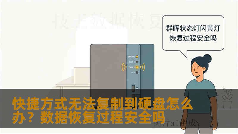 快捷方式无法复制到硬盘怎么办?数据恢复过程安全吗 快捷方式无法复制到硬盘怎么办?数据恢复过程安全吗
