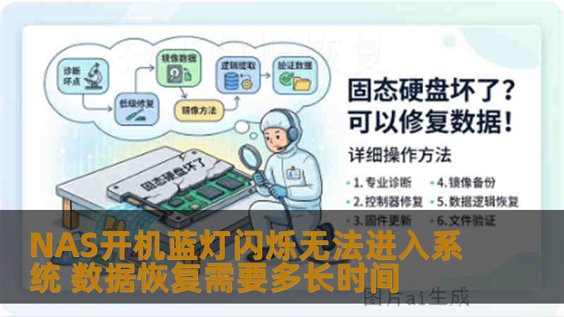 NAS开机蓝灯闪烁无法进入系统 数据恢复需要多长时间 NAS开机蓝灯闪烁无法进入系统 数据恢复需要多长时间