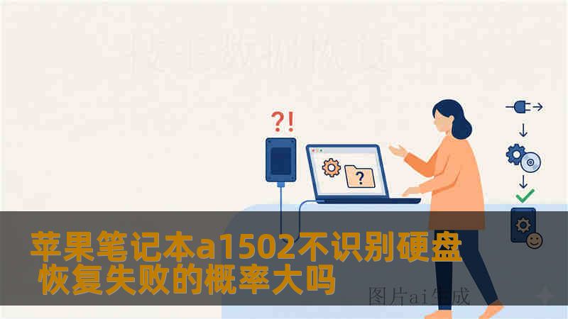 苹果笔记本a1502不识别硬盘 恢复失败的概率大吗