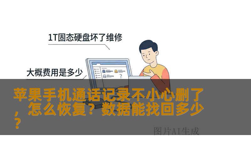 苹果手机通话记录不小心删了，怎么恢复？数据能找回多少？