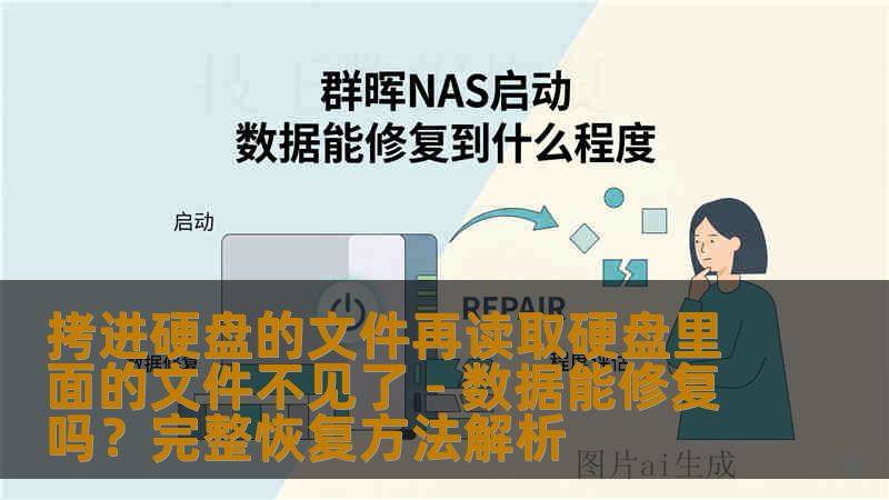 拷进硬盘的文件再读取硬盘里面的文件不见了 - 数据能修复吗？完整恢复方法解析
