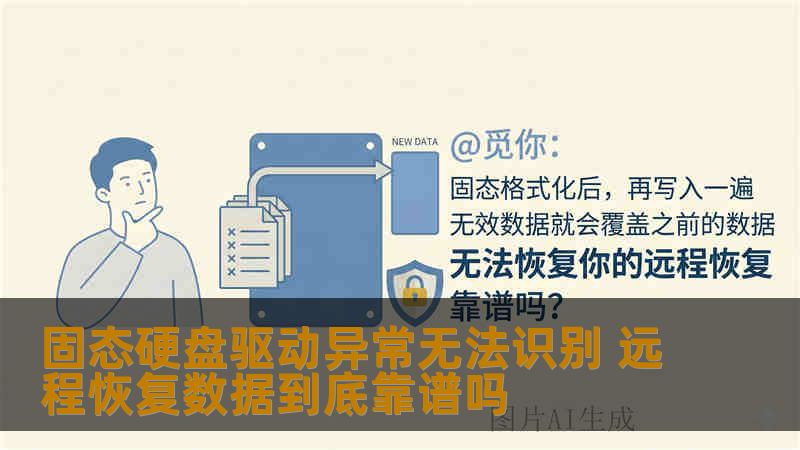 固态硬盘驱动异常无法识别 远程恢复数据到底靠谱吗 固态硬盘驱动异常无法识别 远程恢复数据到底靠谱吗