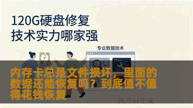 内存卡总是文件损坏，里面的数据还能恢复吗？到底值不值得花钱恢复
