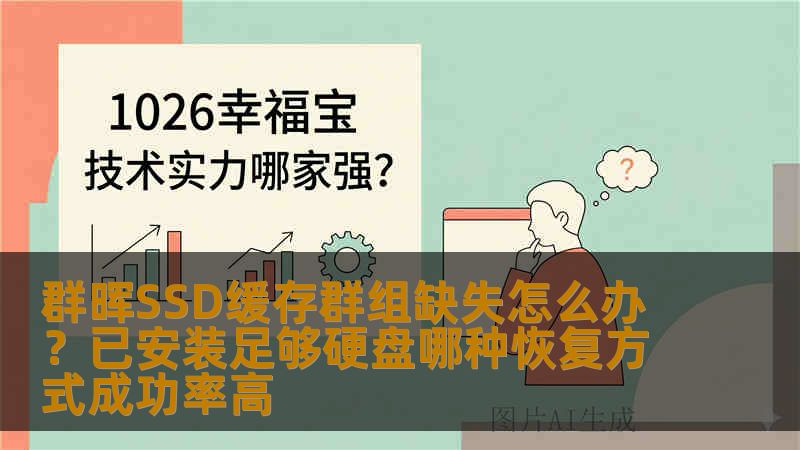 群晖SSD缓存群组缺失怎么办？已安装足够硬盘哪种恢复方式成功率高