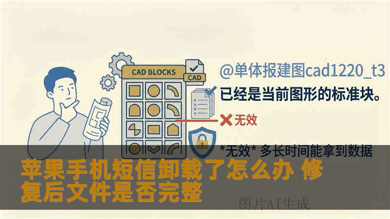 苹果手机短信卸载了怎么办 修复后文件是否完整