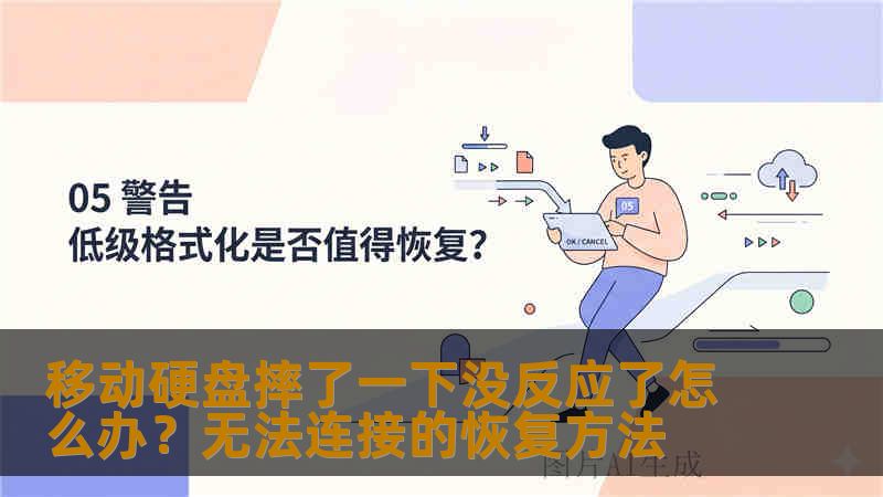 移动硬盘摔了一下没反应了怎么办？无法连接的恢复方法
