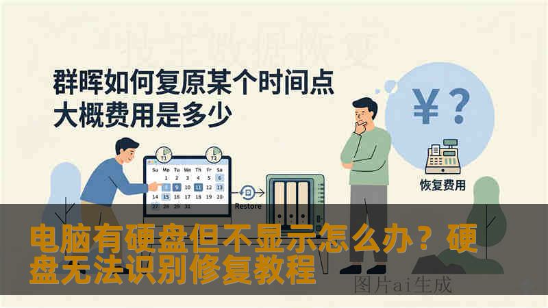 电脑有硬盘但不显示怎么办？硬盘无法识别修复教程