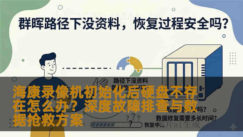 海康录像机初始化后硬盘不存在怎么办？深度故障排查与数据抢救方案