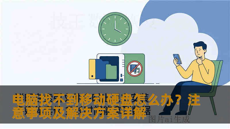 电脑找不到移动硬盘怎么办？注意事项及解决方案详解