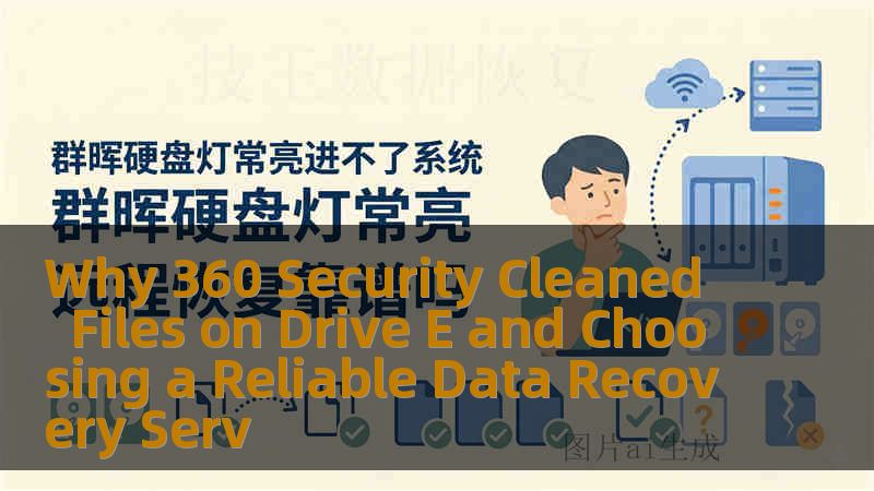 Why 360 Security Cleaned Files on Drive E and Choosing a Reliable Data Recovery Serv Why 360 Security Cleaned Files on Drive E and Choosing a Reliable Data Recovery Serv