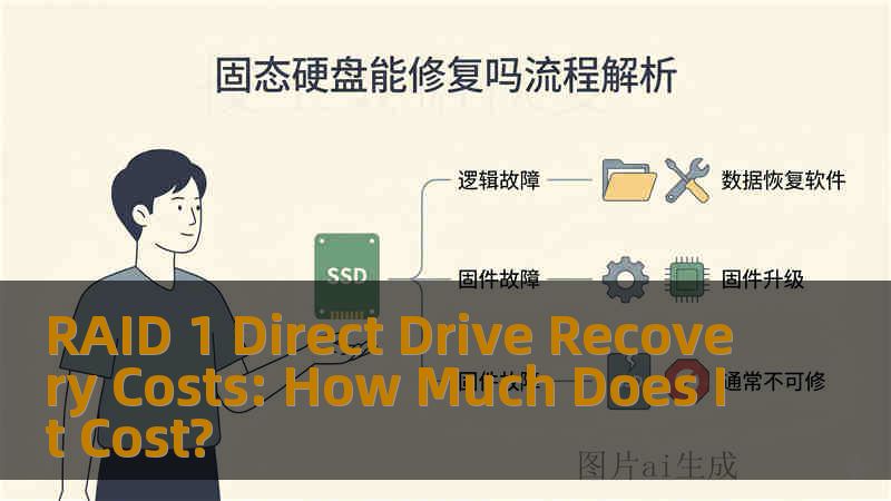 RAID 1 Direct Drive Recovery Costs: How Much Does It Cost?