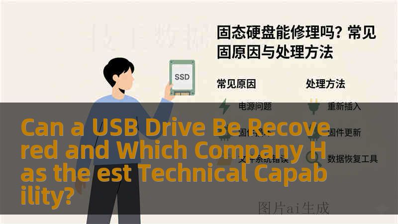 Can a USB Drive Be Recovered and Which Company Has the est Technical Capability?