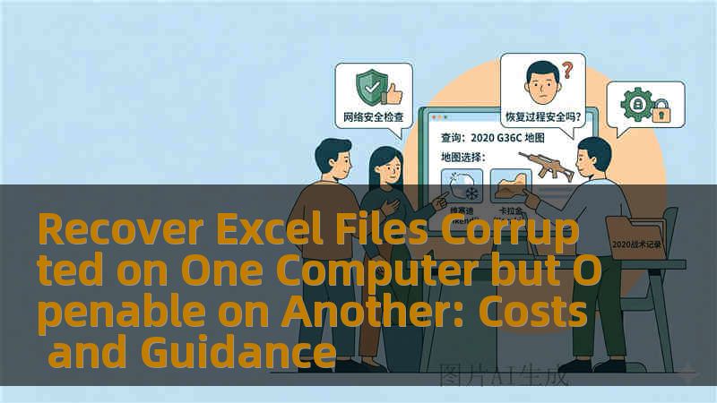 Recover Excel Files Corrupted on One Computer but Openable on Another: Costs and Guidance