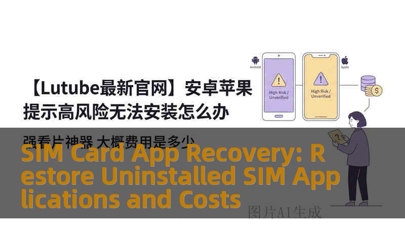 SIM Card App Recovery: Restore Uninstalled SIM Applications and Costs