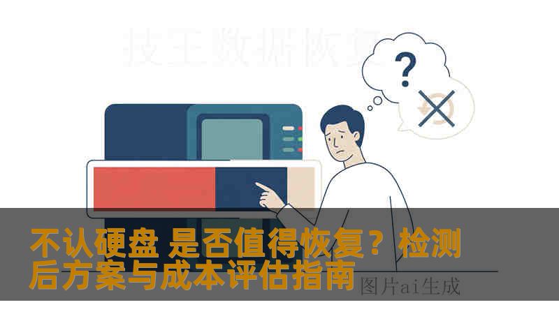 不认硬盘 是否值得恢复？检测后方案与成本评估指南