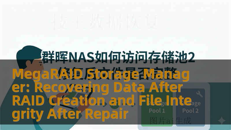 MegaRAID Storage Manager: Recovering Data After RAID Creation and File Integrity After Repair