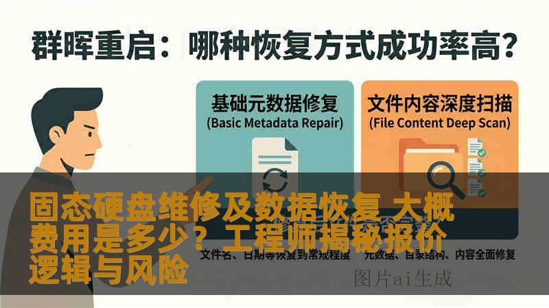 固态硬盘维修及数据恢复 大概费用是多少?工程师揭秘报价逻辑与风险 固态硬盘维修及数据恢复 大概费用是多少?工程师揭秘报价逻辑与风险