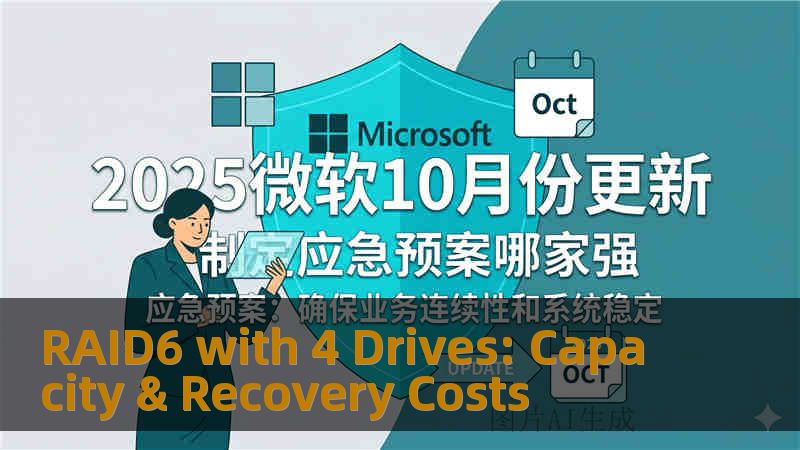 RAID6 with 4 Drives: Capacity & Recovery Costs RAID6 with 4 Drives: Capacity & Recovery Costs