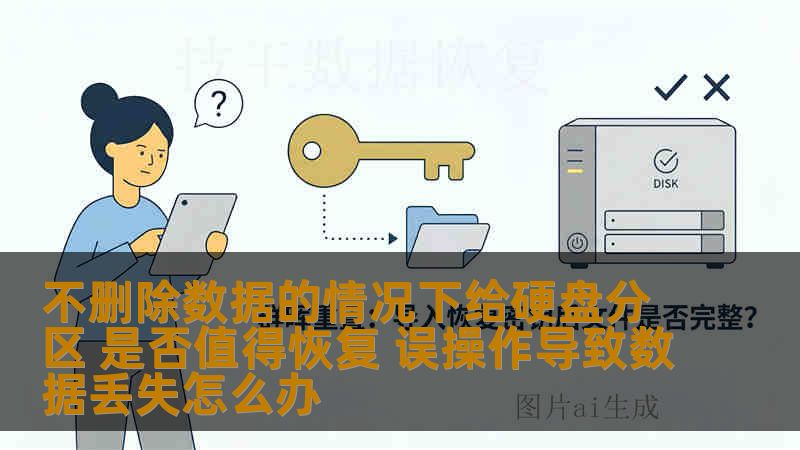 不删除数据的情况下给硬盘分区 是否值得恢复 误操作导致数据丢失怎么办