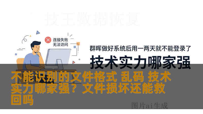 不能识别的文件格式 乱码 技术实力哪家强?文件损坏还能救回吗 不能识别的文件格式 乱码 技术实力哪家强?文件损坏还能救回吗