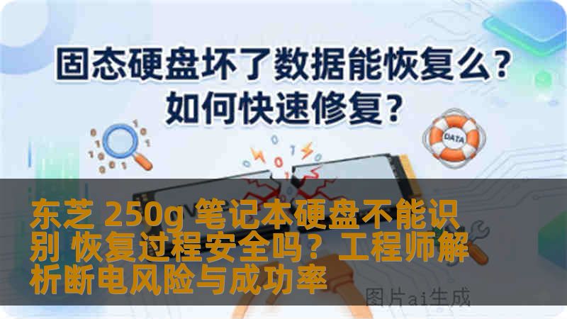 东芝 250g 笔记本硬盘不能识别 恢复过程安全吗？工程师解析断电风险与成功率