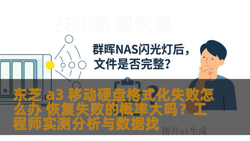 东芝 a3 移动硬盘格式化失败怎么办 恢复失败的概率大吗？工程师实测分析与数据找