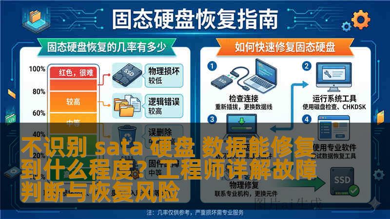 不识别 sata 硬盘 数据能修复到什么程度？工程师详解故障判断与恢复风险