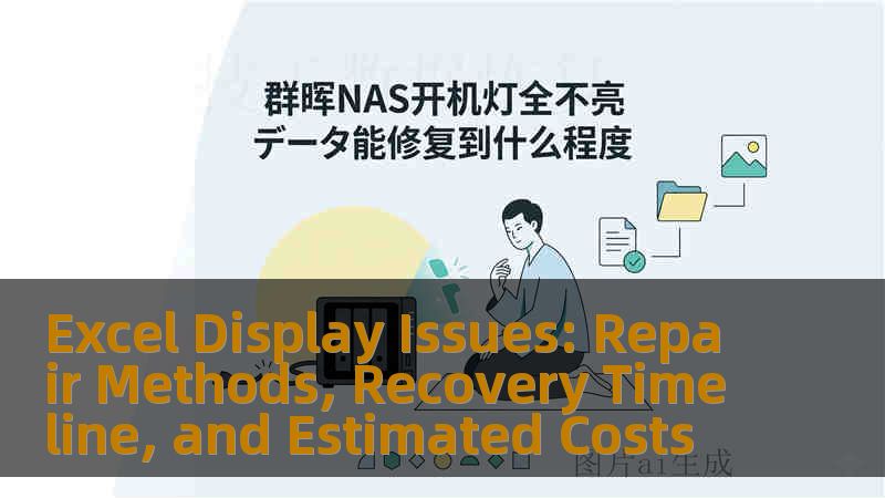 Excel Display Issues: Repair Methods, Recovery Timeline, and Estimated Costs