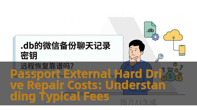 Passport External Hard Drive Repair Costs: Understanding Typical Fees