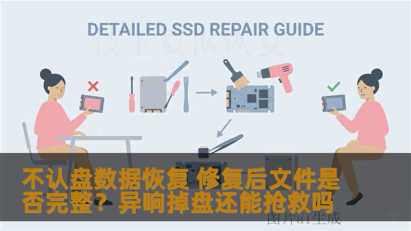 不认盘数据恢复 修复后文件是否完整？异响掉盘还能抢救吗