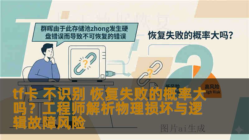 tf卡 不识别 恢复失败的概率大吗？工程师解析物理损坏与逻辑故障风险