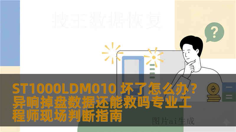 ST1000LDM010 坏了怎么办？异响掉盘数据还能救吗专业工程师现场判断指南