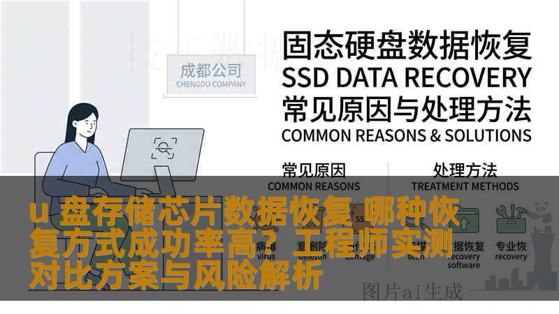u 盘存储芯片数据恢复 哪种恢复方式成功率高？工程师实测对比方案与风险解析