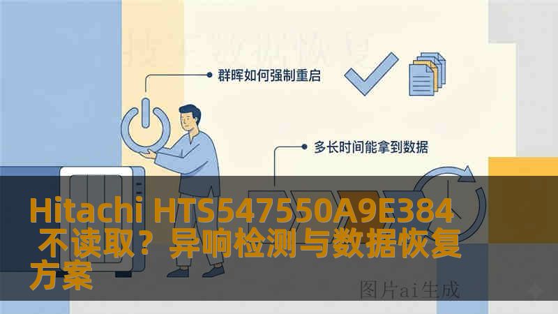 Hitachi HTS547550A9E384 不读取?异响检测与数据恢复方案 Hitachi HTS547550A9E384 不读取?异响检测与数据恢复方案
