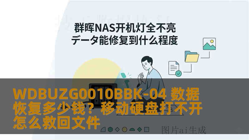 WDBUZG0010BBK-04 数据恢复多少钱？移动硬盘打不开怎么救回文件
