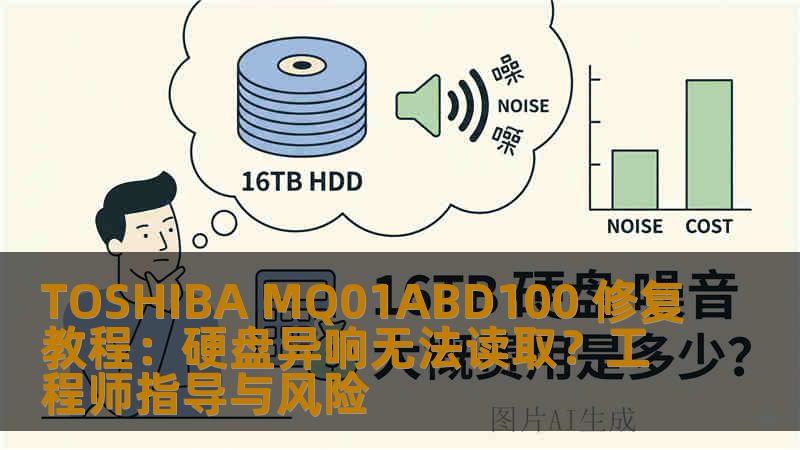 TOSHIBA MQ01ABD100 修复教程:硬盘异响无法读取?工程师指导与风险 TOSHIBA MQ01ABD100 修复教程:硬盘异响无法读取?工程师指导与风险