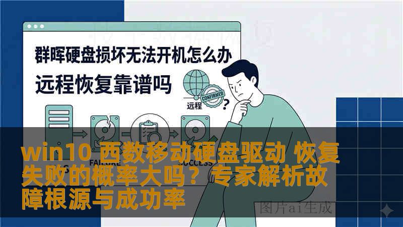 win10 西数移动硬盘驱动 恢复失败的概率大吗？专家解析故障根源与成功率